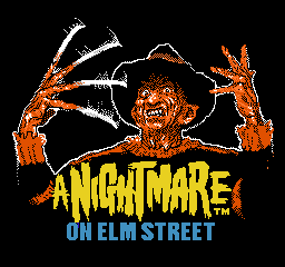 Nightmare on Elm Street, A (USA) Title Screen
